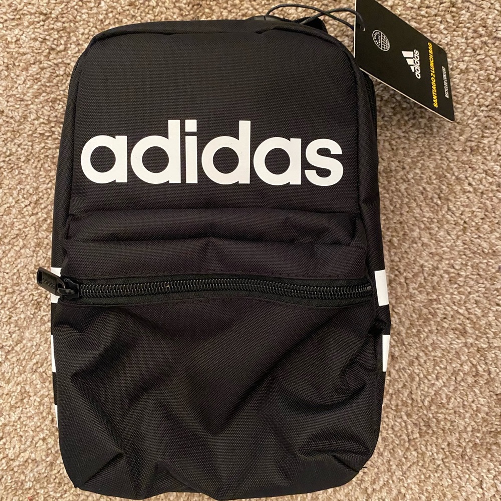 adidas Santiago 2 Insulated Lunch Bag, Black